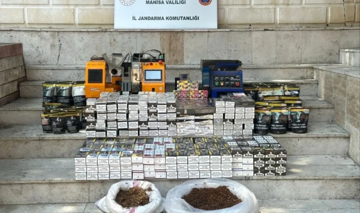 Manisa Alaşehir’de Kaçak Tütün Operasyonu: 2 Şüpheli Serbest