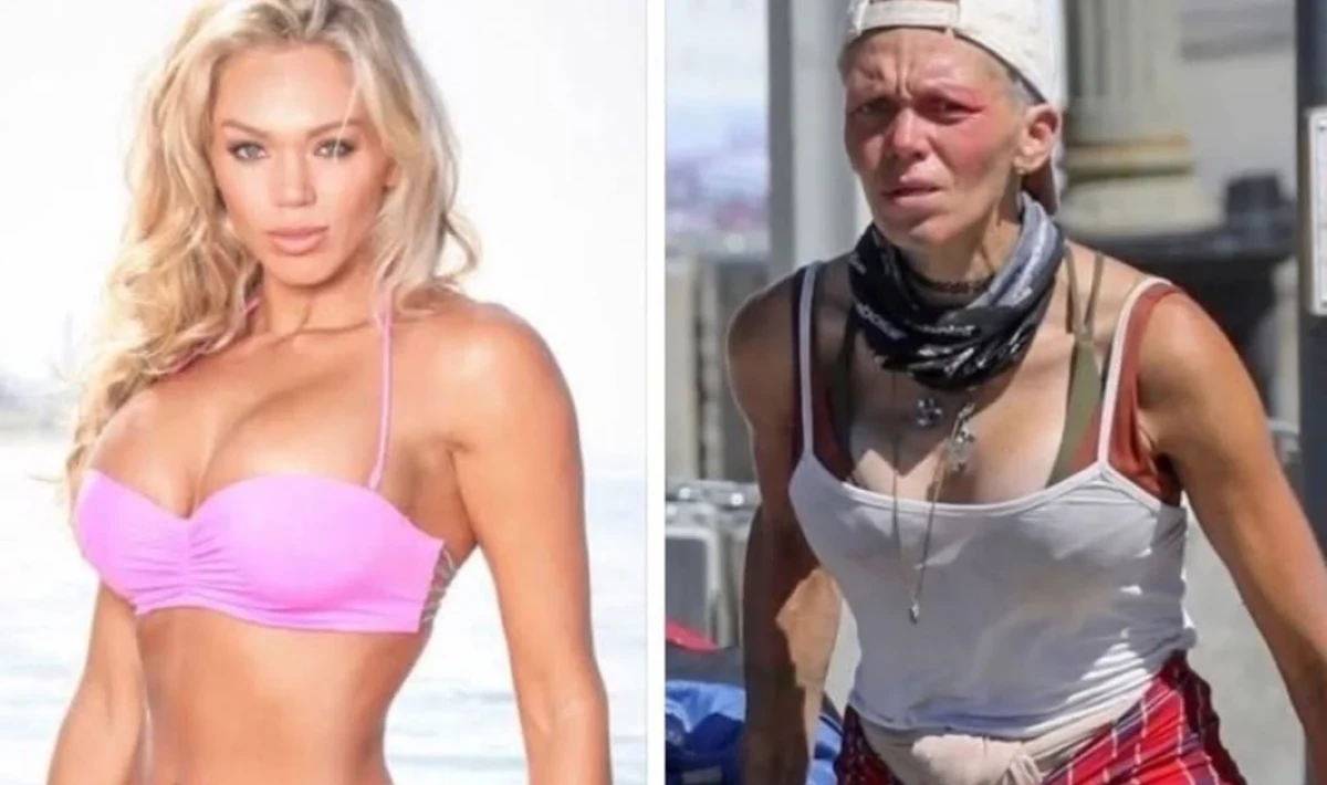 Şöhretten sokaklara: Eski modelin dramatik hayatı gündem oldu